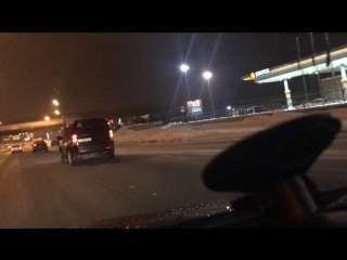 Авария на Пулковском шоссе перед туннелем на Пушкин. Движению не мешают.
