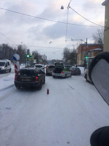 ДТП на пересечении ул.бабушкина и Крупской.