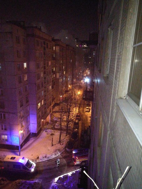 Пожар на улице Тухачевского в доме 9, уже второй час не могут потушить (