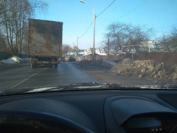 ДТП в Романовке, на Дороге Жизни в сторону города, утром был гололед..