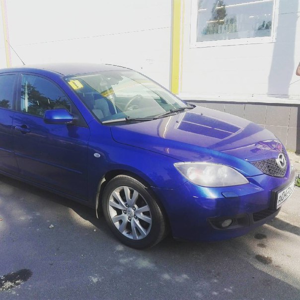 В ночь с 3 на 4 апреля с Камышовой улицы от дома 56к1 был угнан автомобиль Mazda 3 хетчбэк синего цв...
