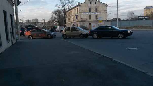Трипл килл на сложном перекрёстке Ново-Рыбинской и Киевской