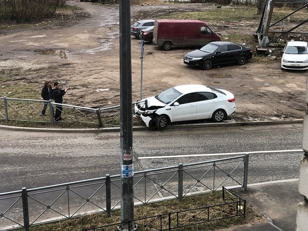 На Паткановской улице ребята на Рио не вошли в поворот