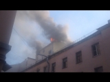 Пожар на Невском проспекте 48