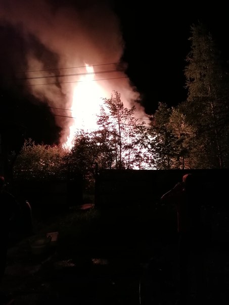 В деревне Пупышево в садоводстве Рубин при пожаре погиб ребенок