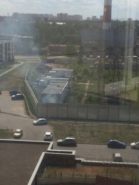 Пожар (взрыв) на подстанции "Сосновская"