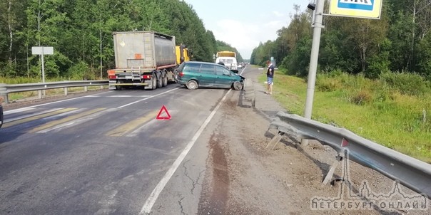 А120 ДТП виновница скрылась с места ДТП, все живы, есть видео с регистратора.