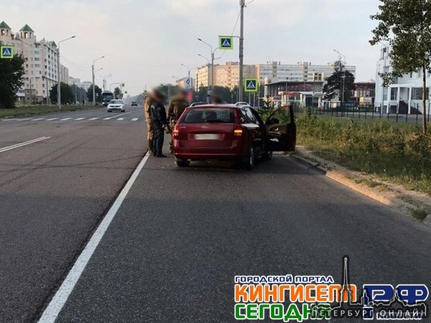 Пьяный лихач устроил ДТП в Кингисеппе и попытался скрыться.