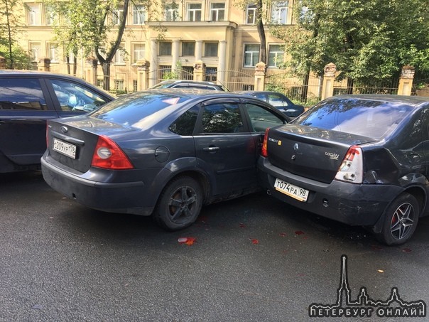 Renault и ford Черняховского 2.