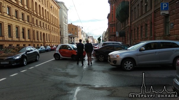 12 сентября в 10:50 -11:00 произошло ДТП на улице Чайковского 3.