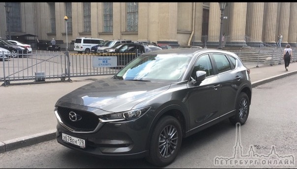 В ночь с 19 на 20 сентября в г.Кудрово со Столичной улицы от дома 5 был угнан автомобиль Mazda CX-5 ...