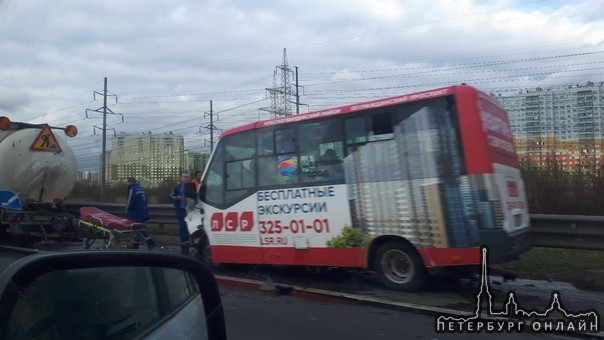 ДТП на внешнем кольце КАД,