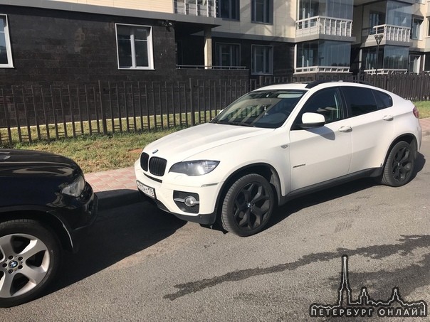 В ночь на 26 октября с Купчинской улицы был угнан автомобиль BMW X6 ХDRIVЕ 30D белого цвета, 2011 го...