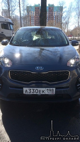 24 октября от дома с проспекта Юрия Гагарина был угнан автомобиль Kia Sportage 4 серого цвета, 2018 ...