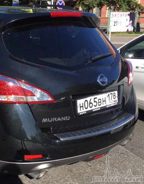 13 ноября в 19:45 в г.Кудрово с Ленинградской улицы от дома 5 был угнан автомобиль Nissan Murano чер...