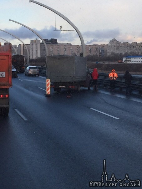 ДТП на ЗСД перед Васильевским островом