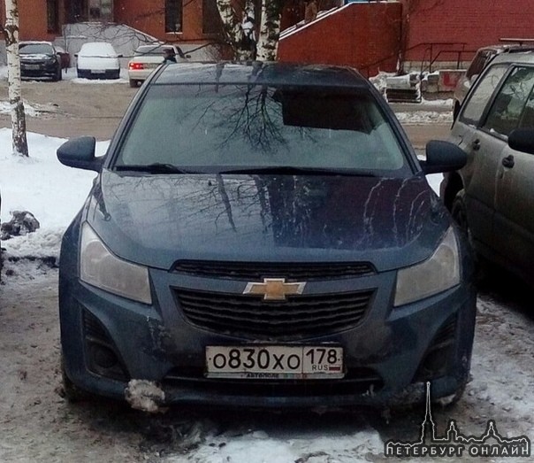 В ночь с 12 на 13 января с пр. Энергетиков от дома 31/2 был угнан автомобиль Chevrolet Cruize седан