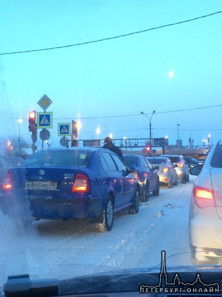 На Благодатной улице в сторону ЗСД