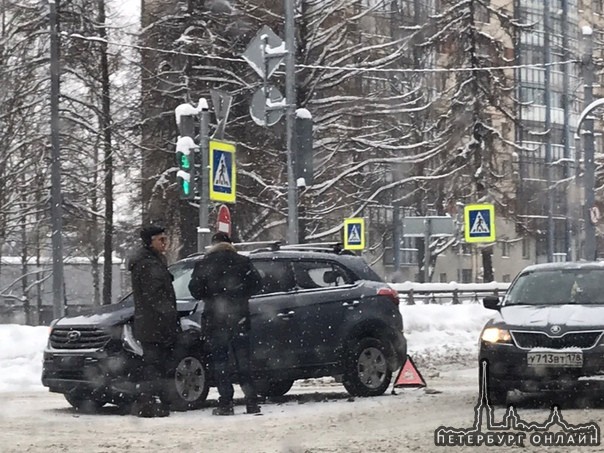 ДТП на перекрёстке Рашетовой и проспекта Тереза