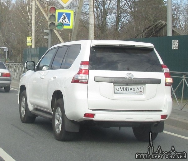 30 января в 14:00 на Колтушском шоссе от дома 16 был угнан автомобиль Toyota Lend Cruiser Prado 150 ...