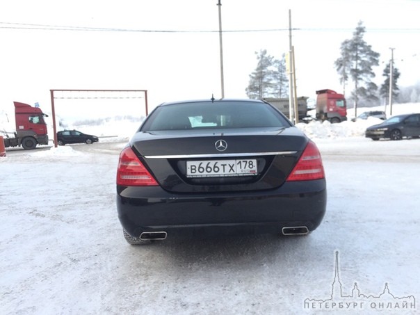 31 января в 12:30 в Невском районе был угнан автомобиль Mercedes Benz в кузове S 350 4МАТIС в кузове...