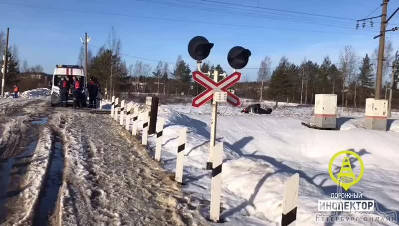 В Тосно у ЖД станции Зареченская, 57-летний водитель Шкоды Йети выехал на переезд , не заметив прибл...