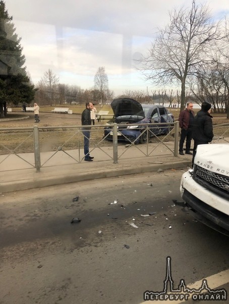 Авария на Пролетарской в городе Колпино,