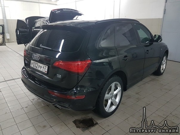 9 апреля с Ленинского проспекта от дома 54 был угнан автомобиль Audi Q5 черного цвета, 2013 года вып...