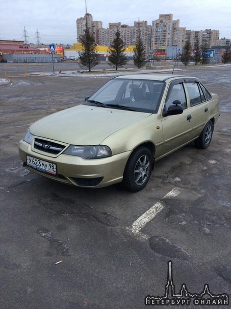 11 апреля в 5 утра с улицы Асафьева, напротив Газпрома, был угнан автомобиль Daewoo Nexia, песочного...