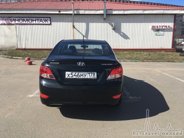 Ночью 23 апреля с парковки у магазина Касторама на улице Подвойского был угнан автомобиль Hyundai So...