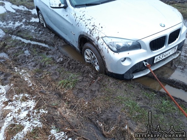 Застрял на BMW Х1, нужна помощь,