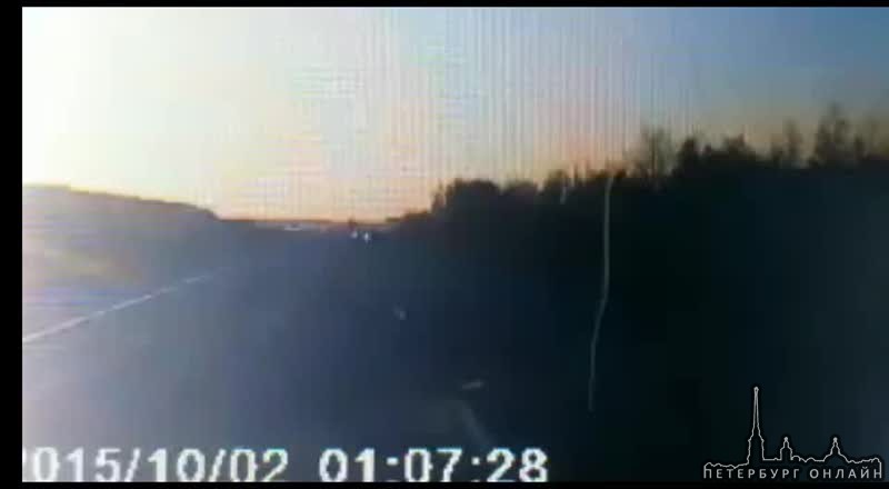 Появилось видео вчерашней смертельной аварии на 65 км Мурманского шоссе - ФАД "Кола", где столкнулис...