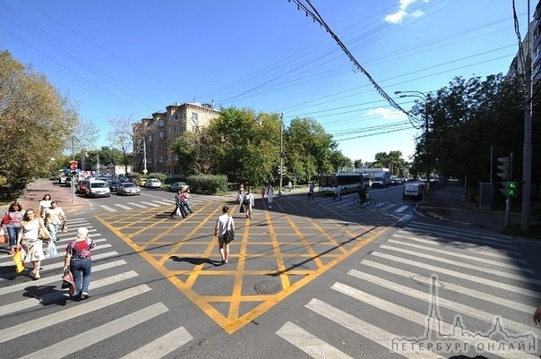 В Петербурге скоро появится первый «вафельный» перекресток