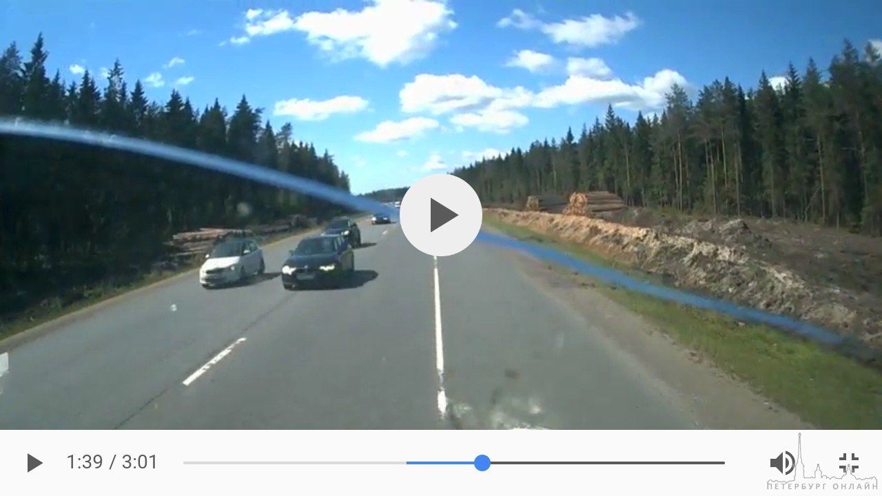 16 июня на 69 километре трассе Скандинавия, впромежуток времени между 14:40 и 15:00 произошло ДТП...