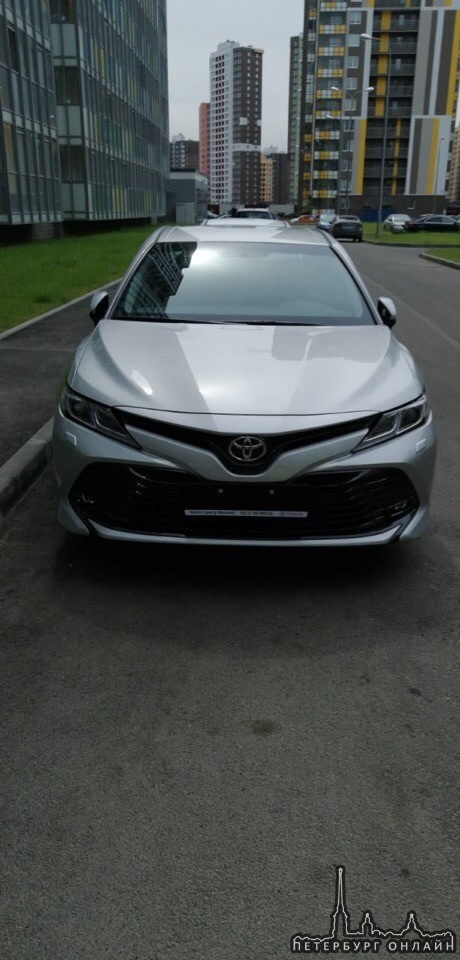 7 июля в г.Кудрово был угнал автомобиль Toyota Camry серебристого цвета, 2019 года выпуска. гос ном...