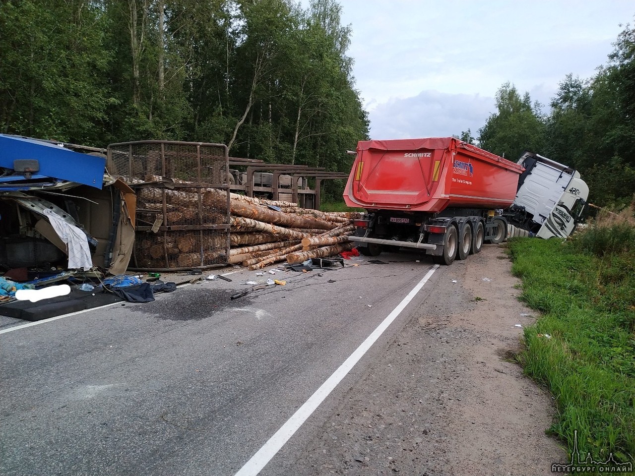 Сегодня 26.08.2019 вечером на дороге 41К-083 (бывшая автодорога регионального значения А-125 "Серово...