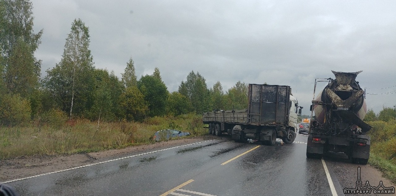 Авария на Дороге Жизни около Новой Романовки