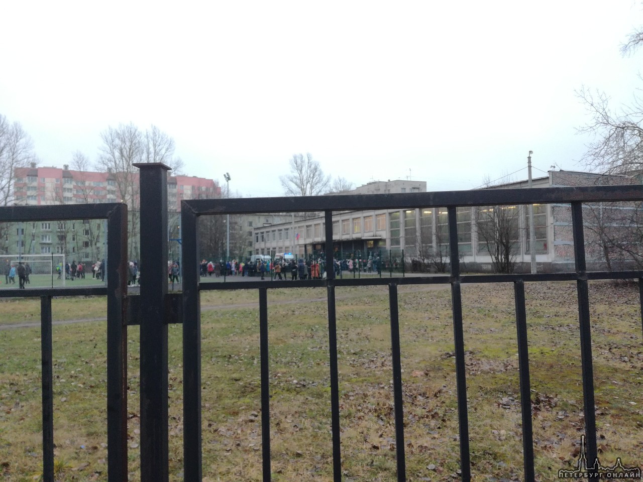 В Школе 240, на улице Бурцева, 12 Кировского района, один из учеников распылил перцовый баллончик в ...
