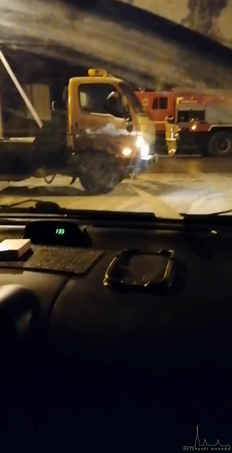 ДТП на Выборгском шоссе, около часа ночи