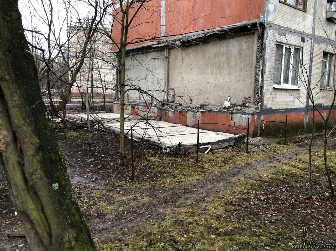 На Ново-Александровской обвалилась стена дома