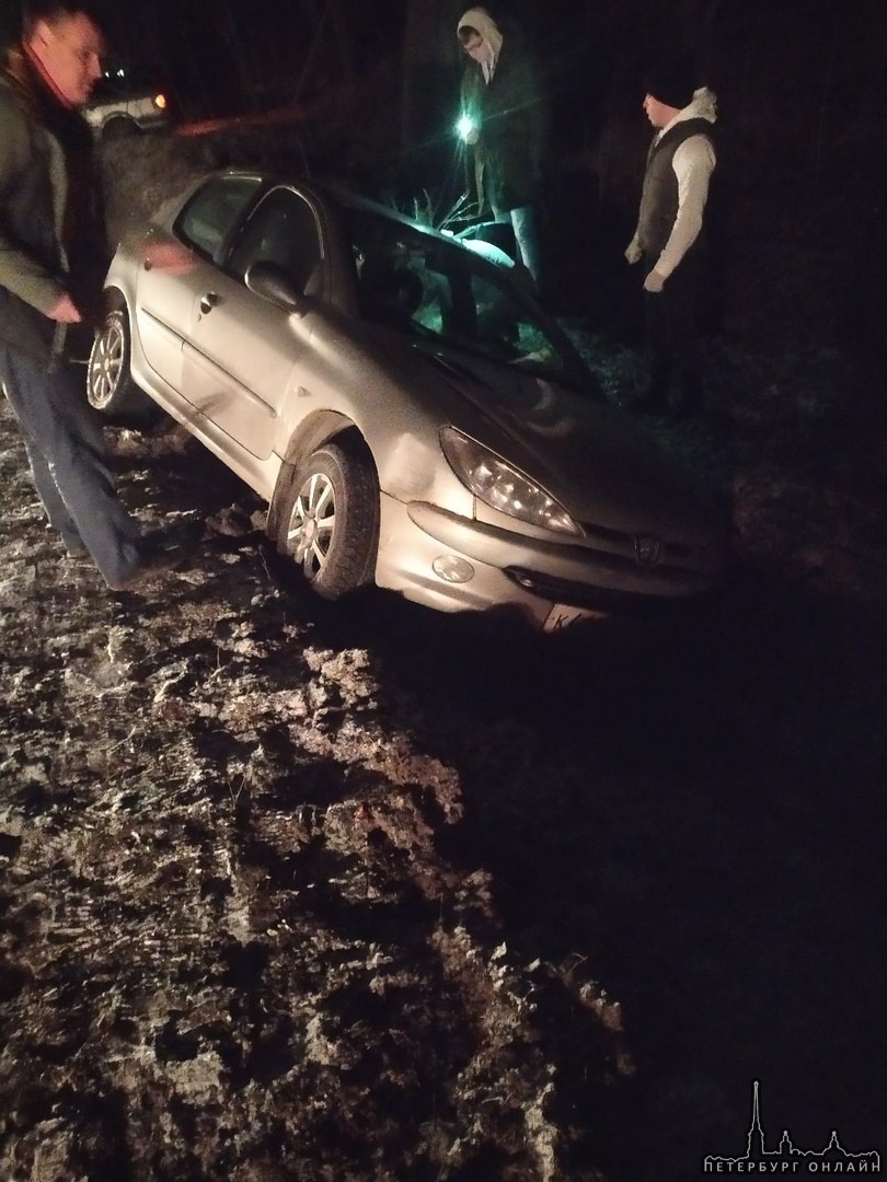 Вчера в 21:10 в Невском лесопарке мою машину занесло, в итоге выкинуло на встречную полосу, и после ...