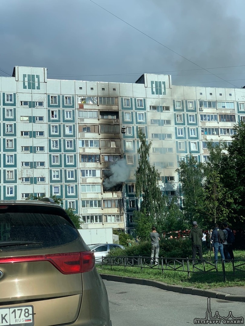 Пожар на Стародеревенской в доме 30. В трёхкомнатной отдельной квартире происходило горение на площа...