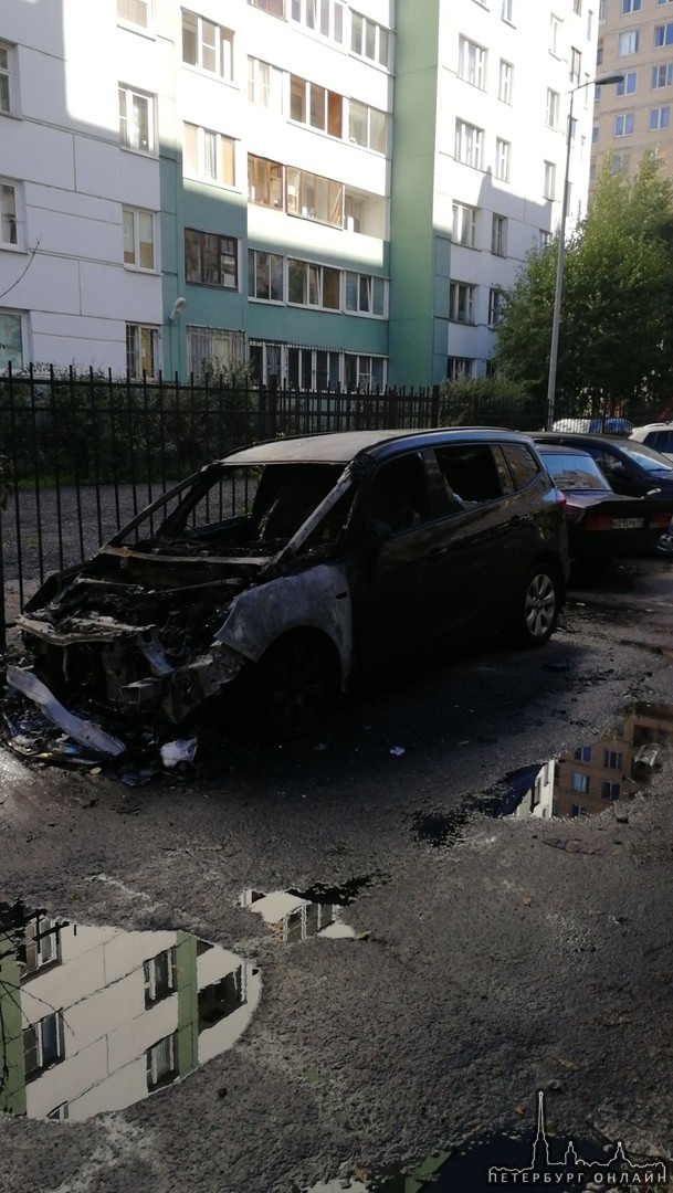 Ищу свидетелей поджога автомобиля Opel Zafira на Энгельса 130 в полночь с 13 на 14 сентября, Будем ...