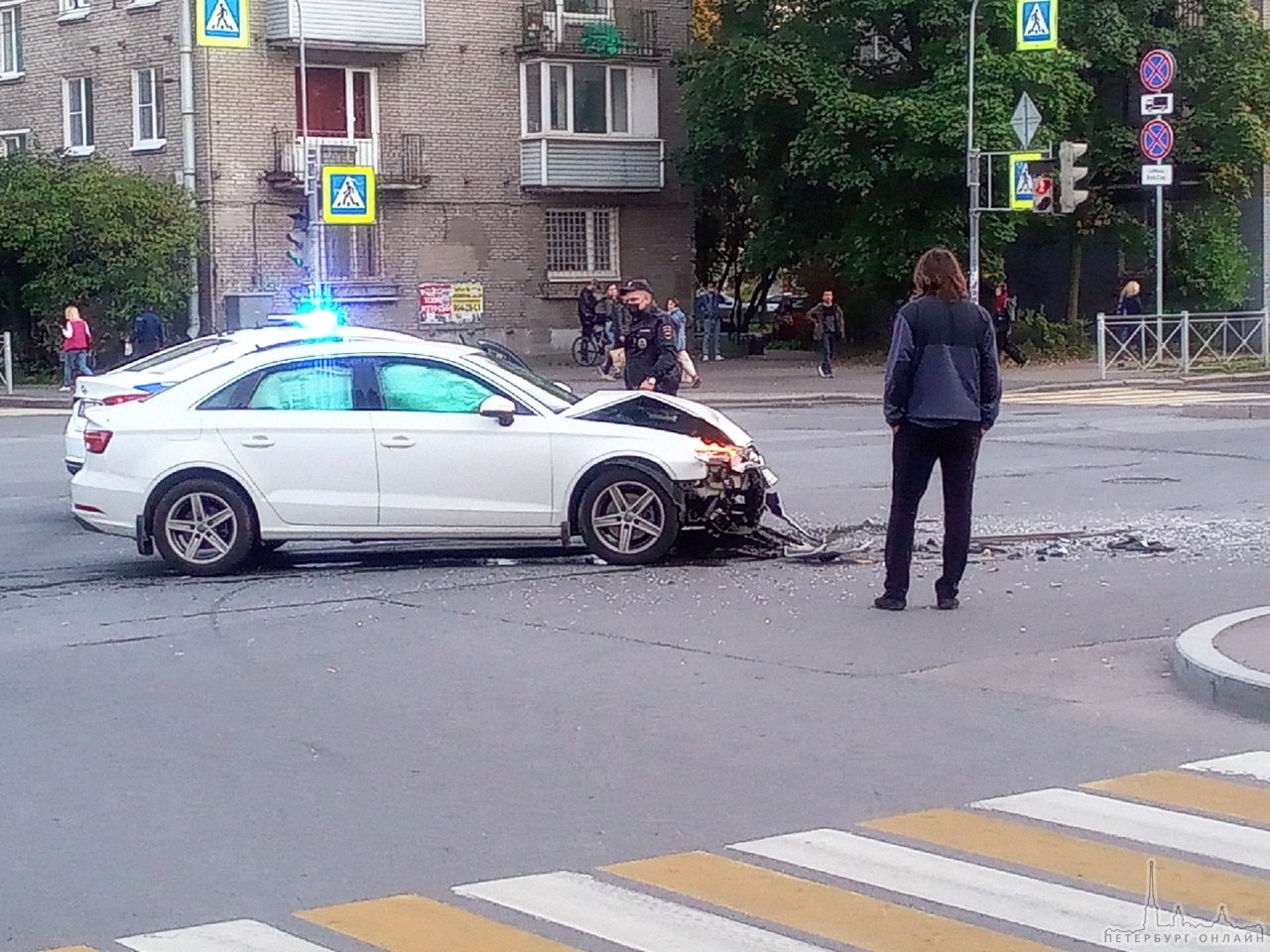 ДТП на перекрестке Васи Алексеева и Зайцева.