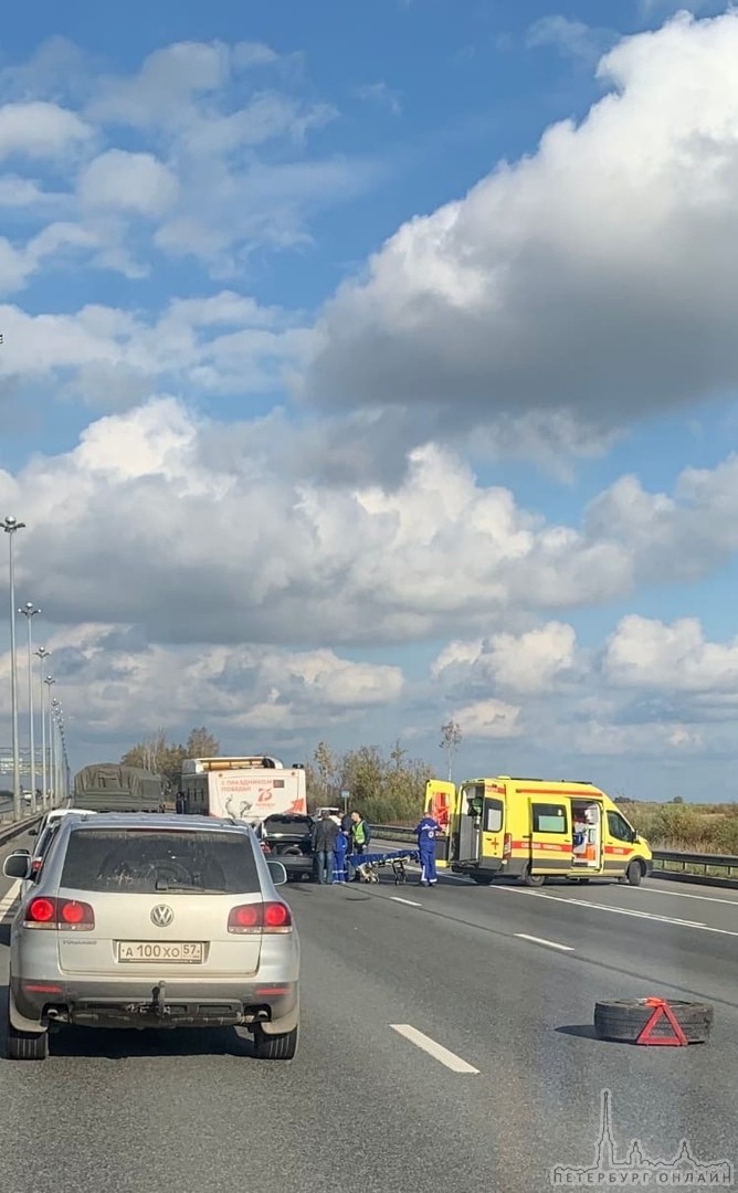 Дтп с пострадавшими на Киевском шоссе в районе Кондакопшино