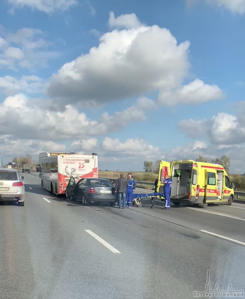 Дтп с пострадавшими на Киевском шоссе в районе Кондакопшино