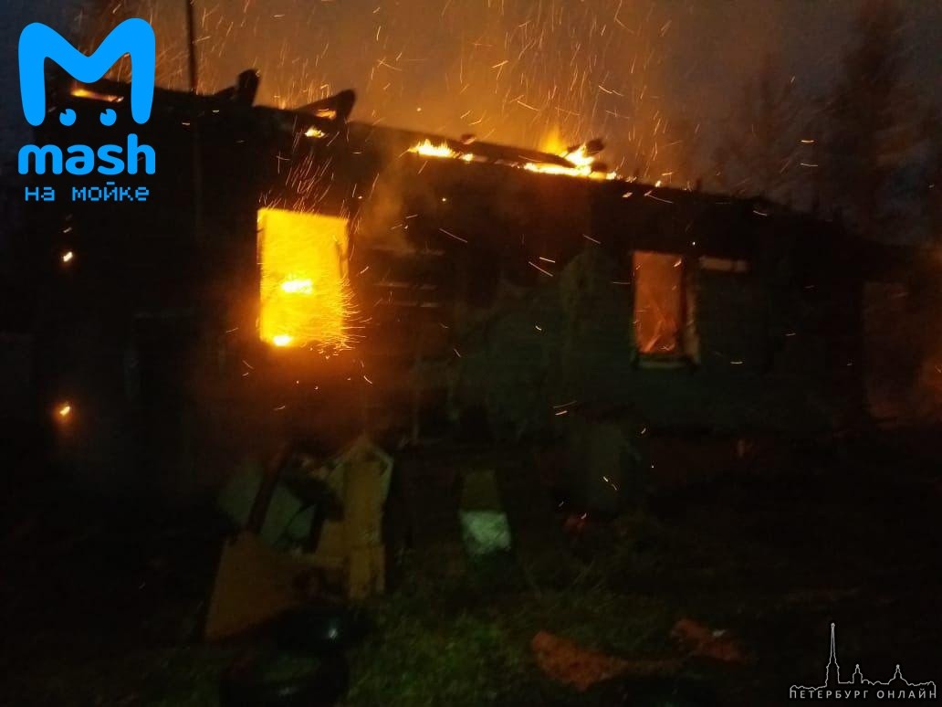 Пожарно-спасательные подразделения Ленинградской области ликвидировали пожар в Тосненском районе. ...