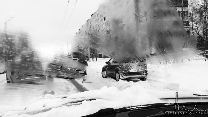 Улица Подвойского в Петербурге есть Вся покрыта снегом - это просто жесть! Вся покрыта снегом, абсол...